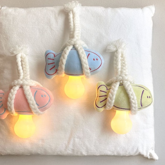 LED 액막이 명태 무드등