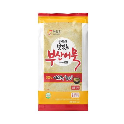 아워홈 쫄깃하고 맛있는 부산어묵사각 300g (1개)