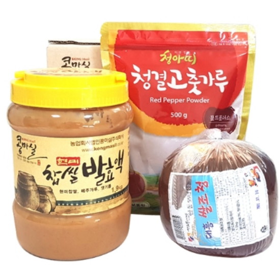콩마실 현미찹쌀 고추장 만들기 세트