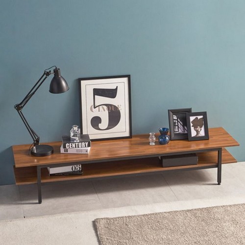 노하우 코타 선반형 스틸 거실장 1800_이미지