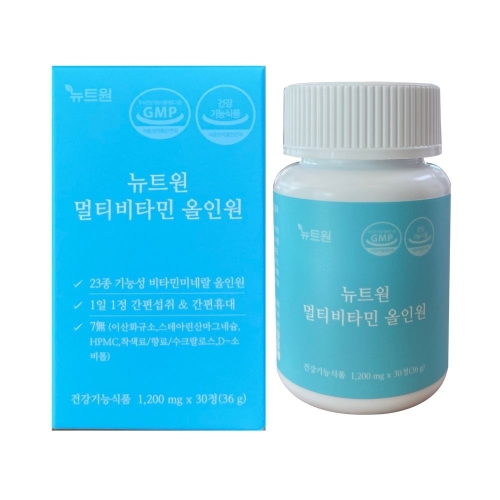 뉴트원 멀티비타민 올인원 30정 (1개)
