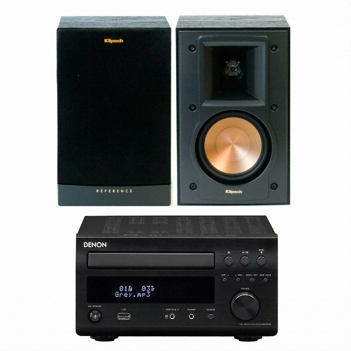 데논 RCD-M38 + 클립쉬 RB-41 II_이미지