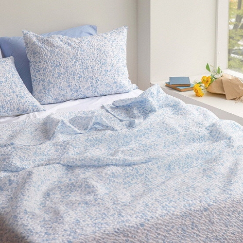 다원물산 바자르 포멜플라워 서커 리플 여름 홑이불 (퀸 Q)