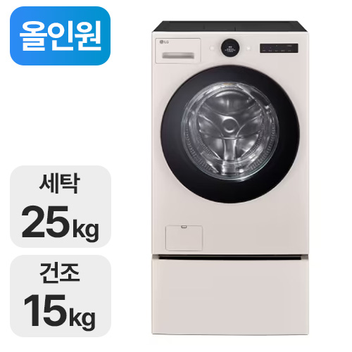 LG전자 트롬 오브제컬렉션 워시콤보 FH25ES (+미니워시,FH25ESX)
