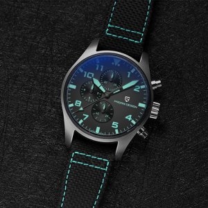 ��Ż ���� �ð� ���� �ո� 2022Pagani Design Skeleton Hohl Leder Mnner Uhr Luxus..