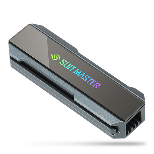 앱코 SUITMASTER M.2 SSD 방열판 AUTO RGB