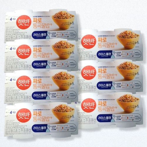 CJ제일제당 햇반 라이스플랜 파로 통곡물밥 190g (28개)_이미지