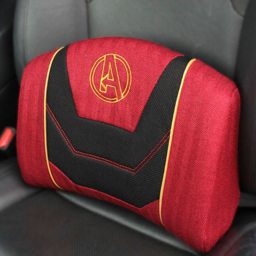 세경사  마블 차량용 인터레이싱 메모리폼 등쿠션 (1개)