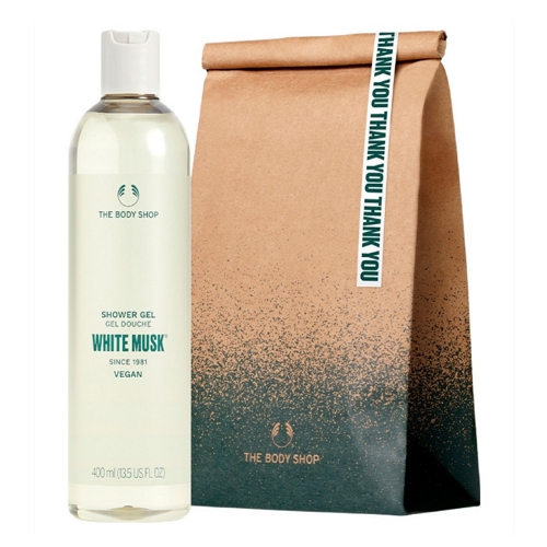 더바디샵 화이트머스크 샤워젤 400ml 선물 세트 (1세트)_이미지