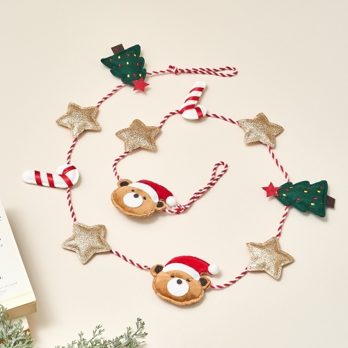 크리스마스 베어 트리 가랜드