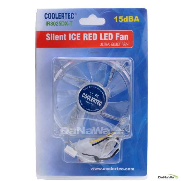 COOLERTEC IR8025 레드 LED_이미지
