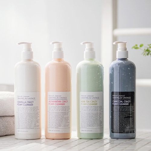 포토리뷰1,000P 대용량 크레이지 폼클렌져 500ml