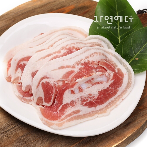 압도적 고소함 한돈 꽃대패 삼겹살 400g
