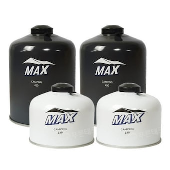 맥선 맥스 이소 <b>부탄</b> <b>가스</b> 450g 2개 + 230g 2개