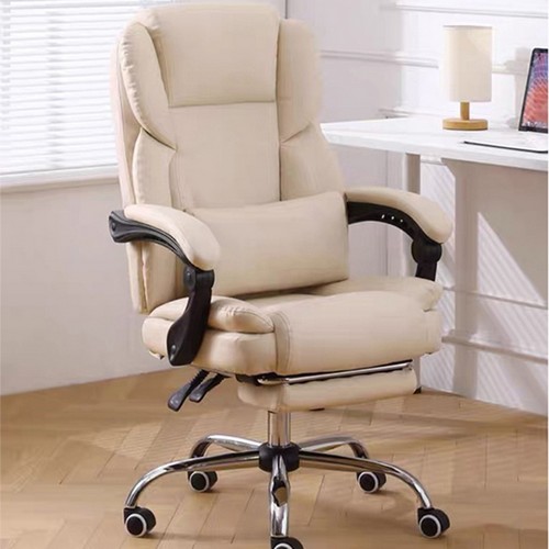 SeekFun 고급 스프링 쿠션 회의실 사무실 컴퓨터 침대형 의자_이미지