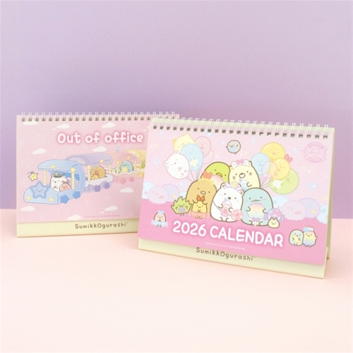 플라잉웨일즈 2026 스미코구라시 데스크 캘린더이미지입니다. 누르면 해당 게시물로 새창이동합니다.