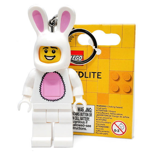 클래식 화이트 버니 키체인 혼합색상