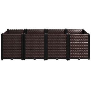 21세기트랜드 조립식 텃밭 대형 화분 4칸3단 직사각 16x40x50cm_이미지