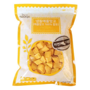 웰루츠 냉동 애플망고 다이스 1kg (1개)