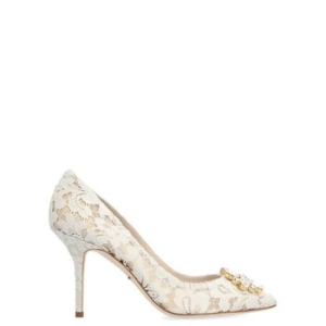 돌체앤가바나 Dolce Gabbana 벨루치 레이스 장식 펌프스 CD0101AL198 90840981