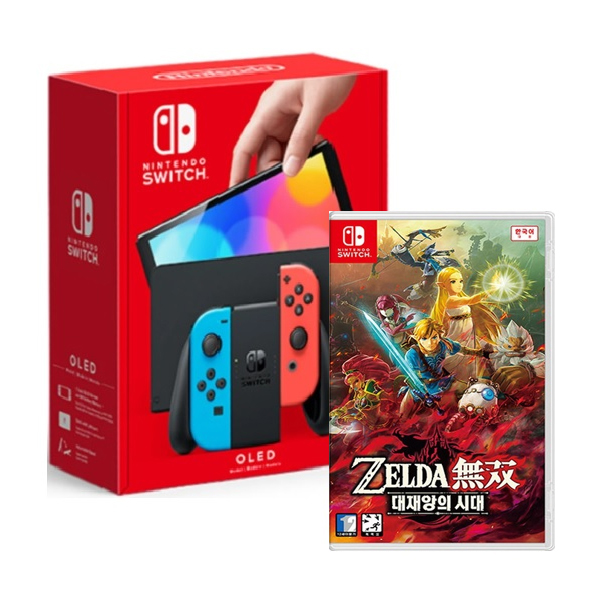 Nintendo 닌텐도 스위치 OLED 2인용 게임 패키지