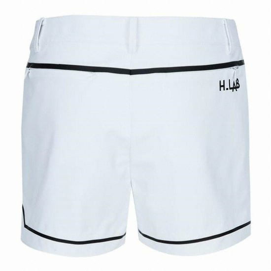 헤지스골프 라인배색 스트레치 숏팬츠 HWPA8B984WT_이미지