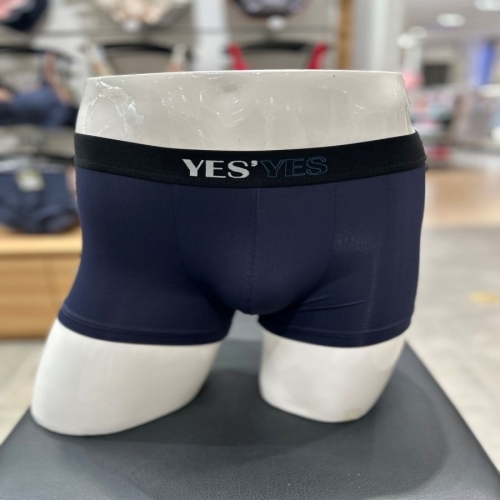 YES 바디시크릿 YD01 시원한 네이비 남자드로즈 사각팬티 YSMDB353