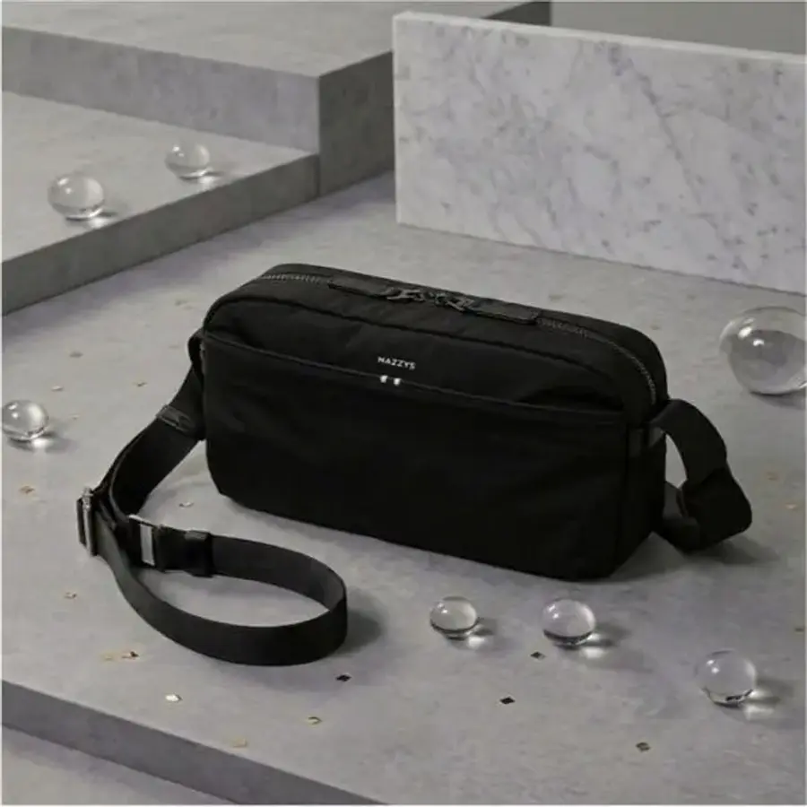 핸드백 HJBA6F345 HATCH-BAG 블랙 나일론 크로스백 36002918