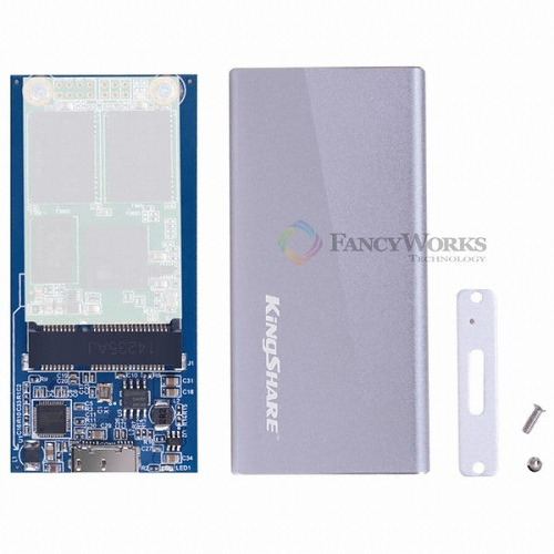 KINGSHARE mSATA SSD 외장케이스_이미지