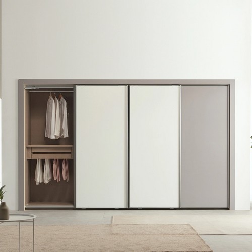 엔아이 베이직 슬라이딩 붙박이장 (30cm)_이미지