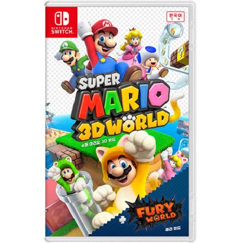 Nintendo 슈퍼 마리오 3D 월드 + 퓨리 월드 한글판 (SWITCH, 패키지칩)