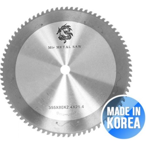 14인치 금속용 비도금 원형톱날 80T