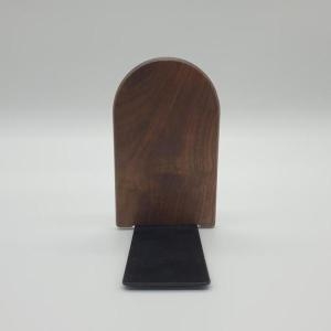 셀러허브 월넛 원목 북엔드 책칸막이 라운드형 S10469435