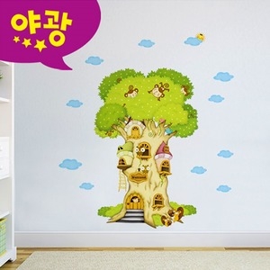 포인트벽지_퍼즐빅나무 MDM-001_이미지