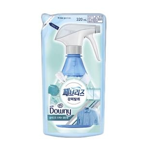 페브리즈 다우니 실내건조 프레시클린향 리필 320ml (1개)_이미지