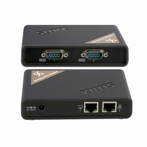SUNIX 2포트 이더넷 시리얼 Replicator (DPAS02H-00)_이미지