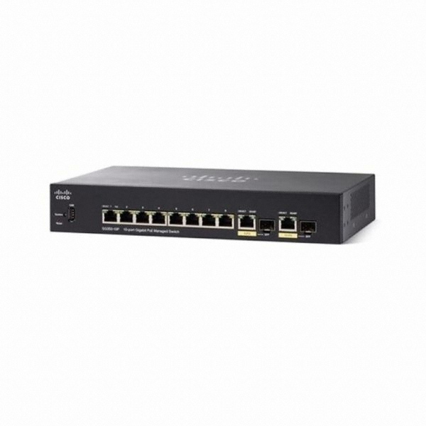 CISCO SG350-10MP PoE+ 스위치허브_이미지