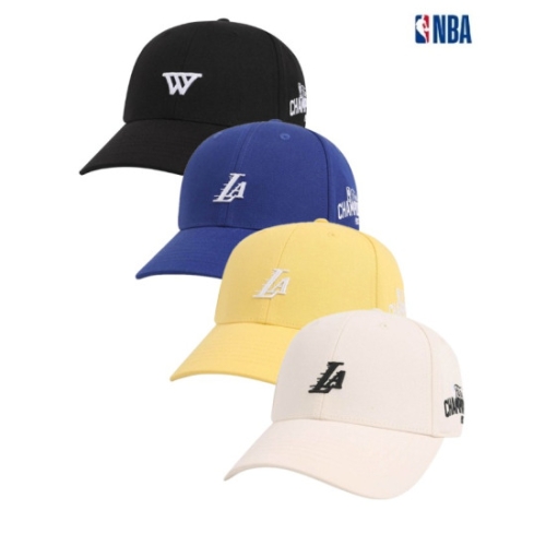 남녀공용 에이 레이커스 LAL 심플 로고 하드볼캡 N255AP454P