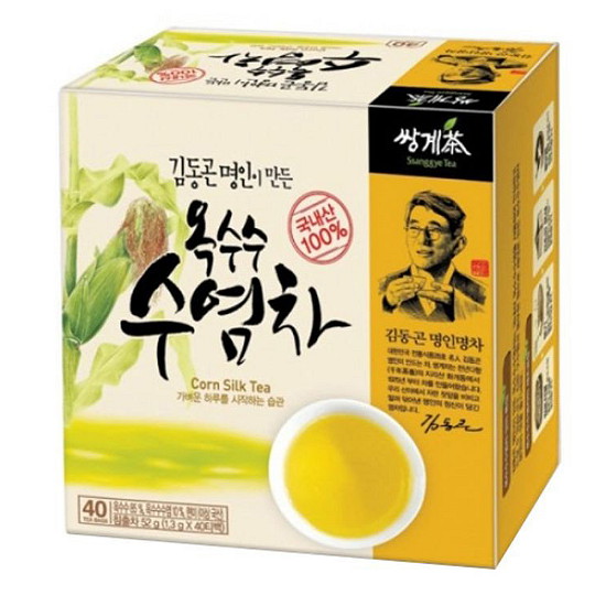 쌍계명차 김동곤 명인이 만든 옥수수수염차 40T (1개)