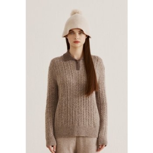 폭스 퍼 방울 모자 UFH4-KAH492C_이미지