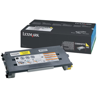 Lexmark 정품 C500H2YG 노랑