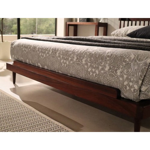 동서가구 우드 장미원목 고품격 침대 K (매트별도)_이미지