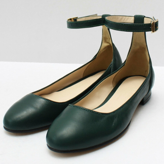 로맨틱무브 Round Angle Strap R16H041 (Nappa Green)_이미지