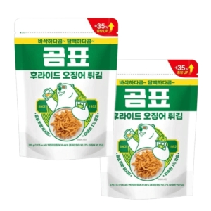 바이오포트코리아 곰표 후라이드 오징어 튀김 270g (2개)
