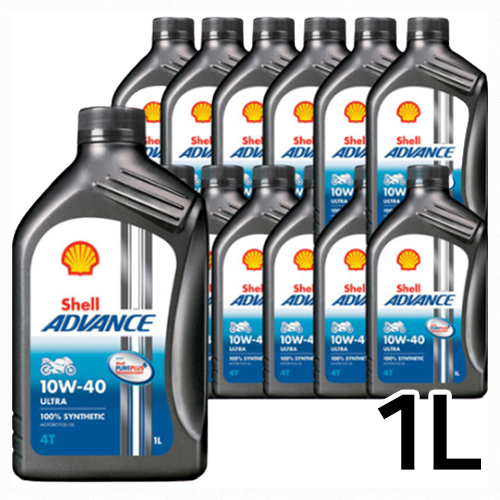 쉘 어드밴스 울트라 4T 10W40 1L (12개)_이미지