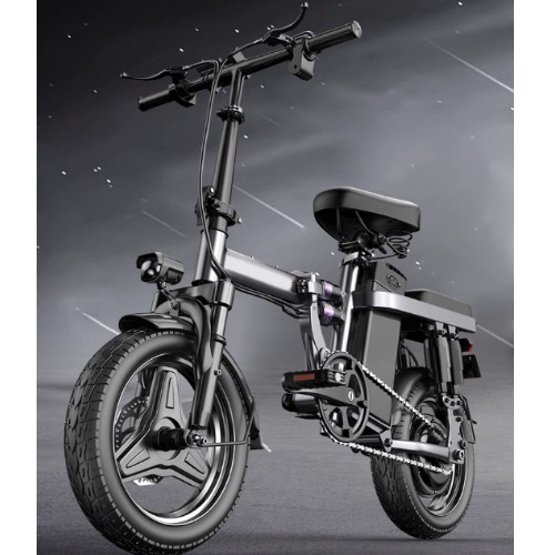 GT 전기자전거 접이식 고출력 전동 출퇴근 미니벨로 해외구매 (48V, 6Ah)