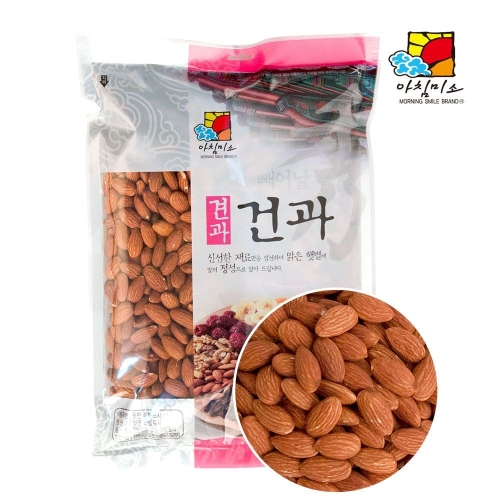 아침미소 구운 아몬드 1kg (1개)_이미지