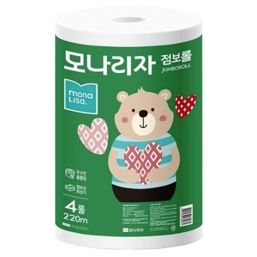  모나리자 점보롤 2겹 220m [16롤]