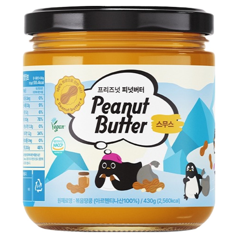 지아이엘 프리즈넛 피넛버터 스무스 430g