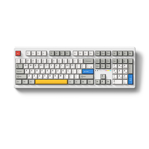 FL-ESPORTS NX108HE 네온 그레이 (저소음 스톰축)